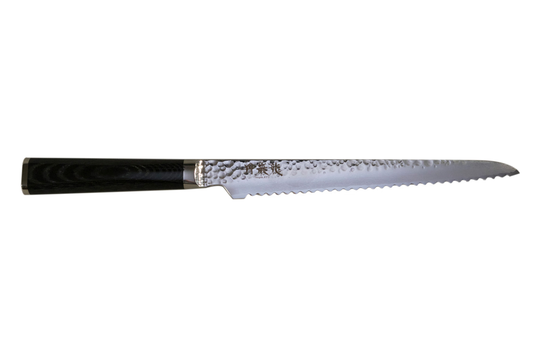 Couteau japonais Ryusen Tangan Ryu micarta - Couteau à pain 21 cm