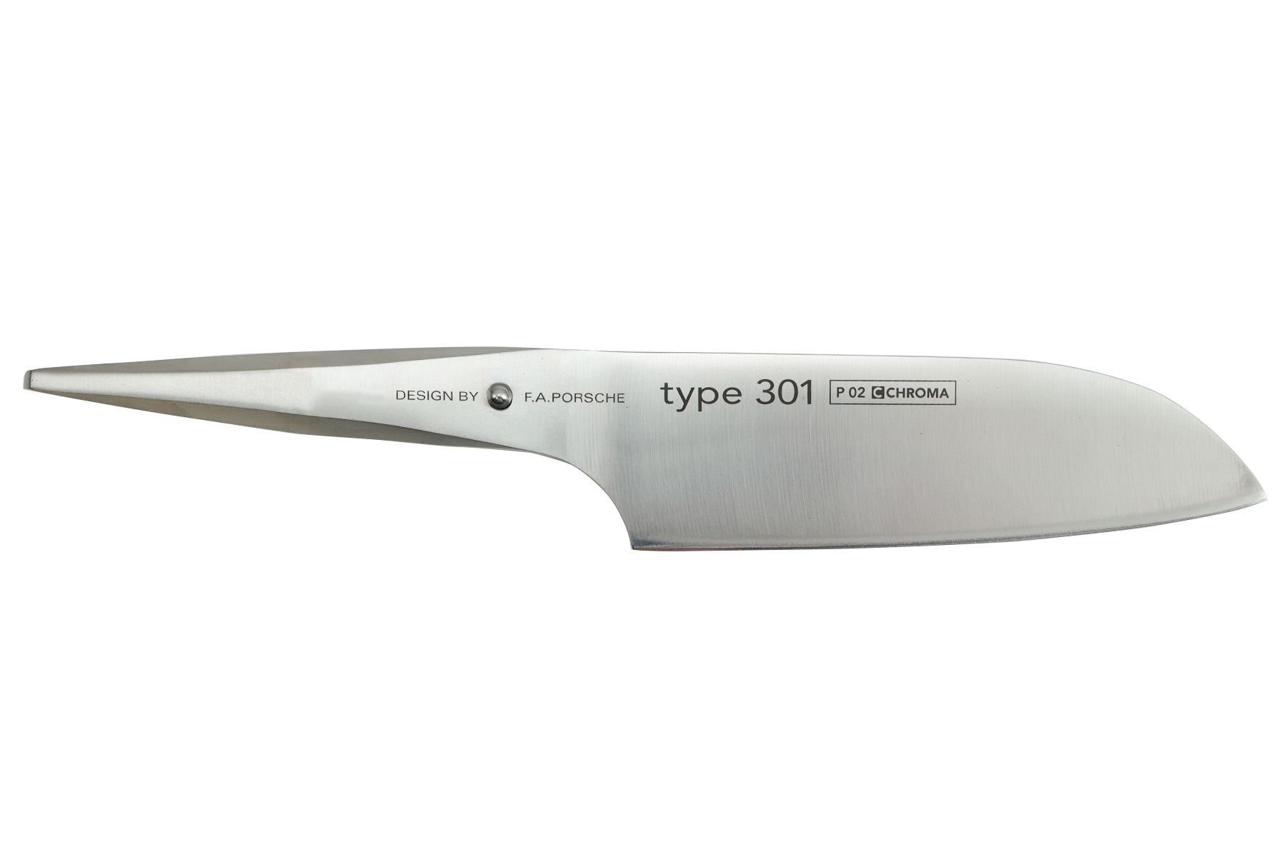 Couteau japonais Type 301 design by F.A. Porsche - Couteau santoku 18 cm