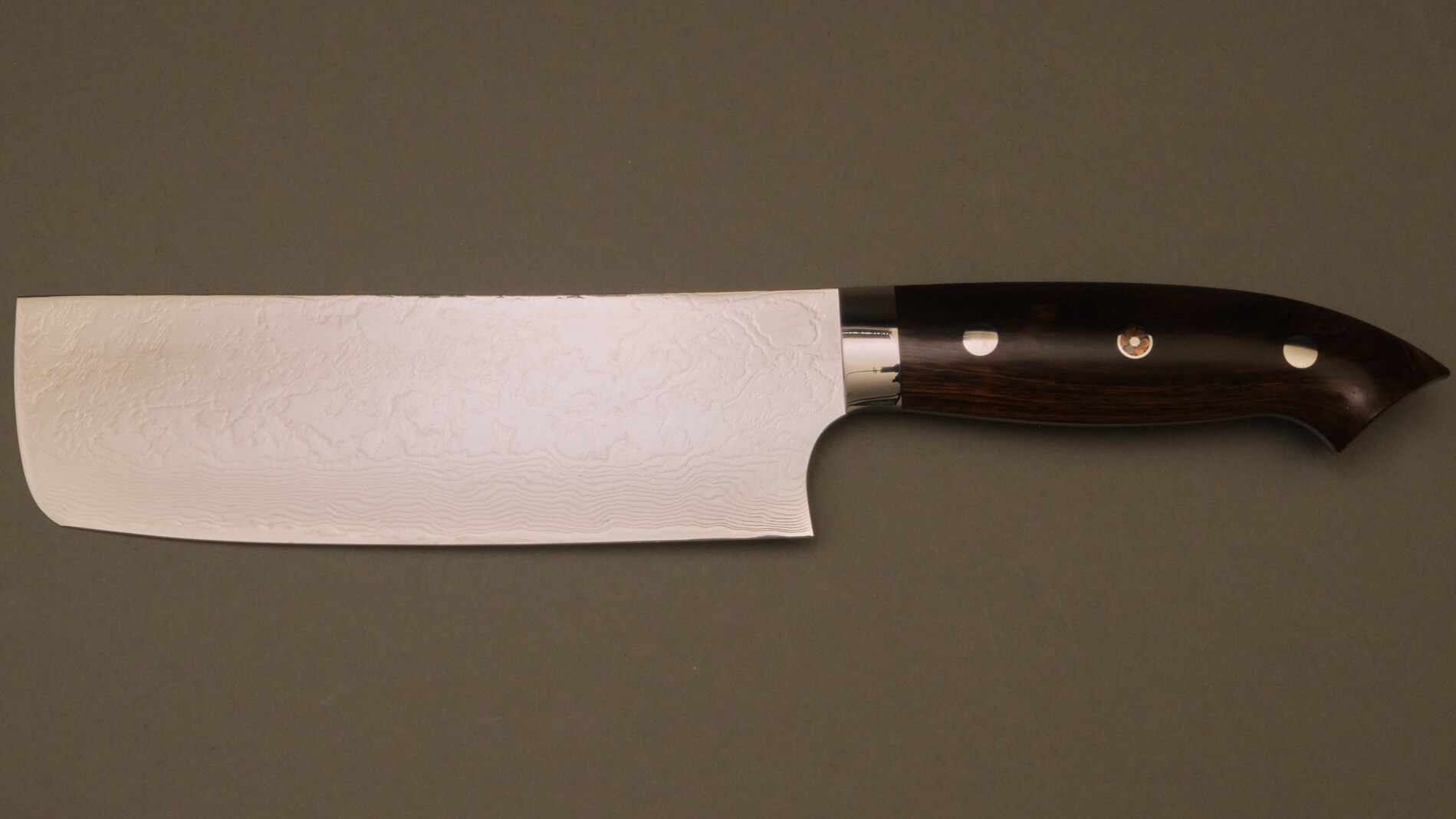 Couteau japonais artisanal SG-2 Nomura style de Takeshi Saji - Nakiri 180 mm