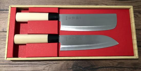 Coffret de 2 couteaux japonais Jaku Tradition - SR600