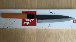 Couteau japonais artisanal Kyusakichi yanagiba 17 cm