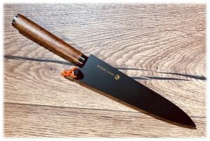 Saya bois noir Ryusen pour couteau petty 15 cm