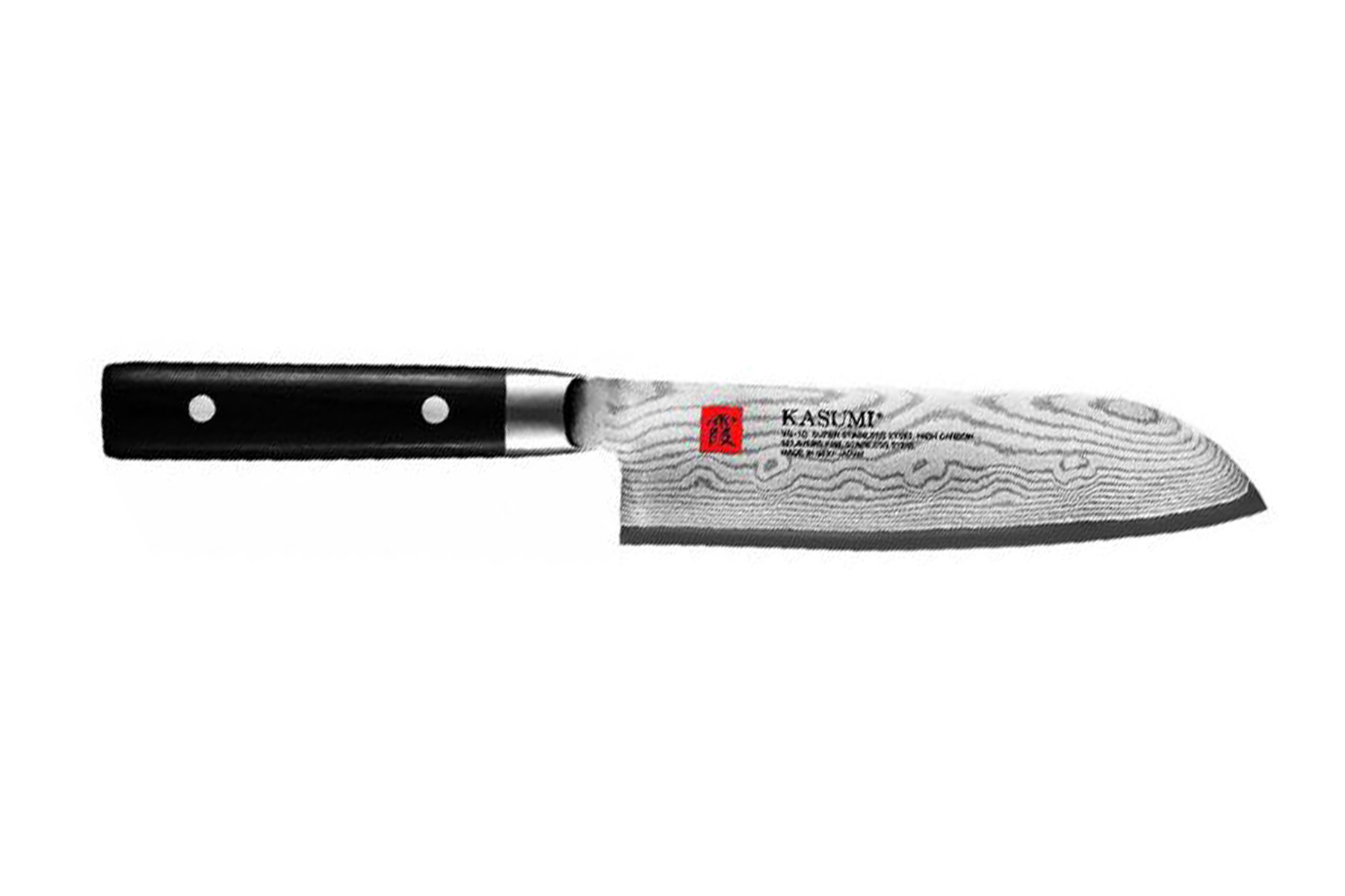 Couteau de cuisine japonais Kasumi Damas 18 cm santoku