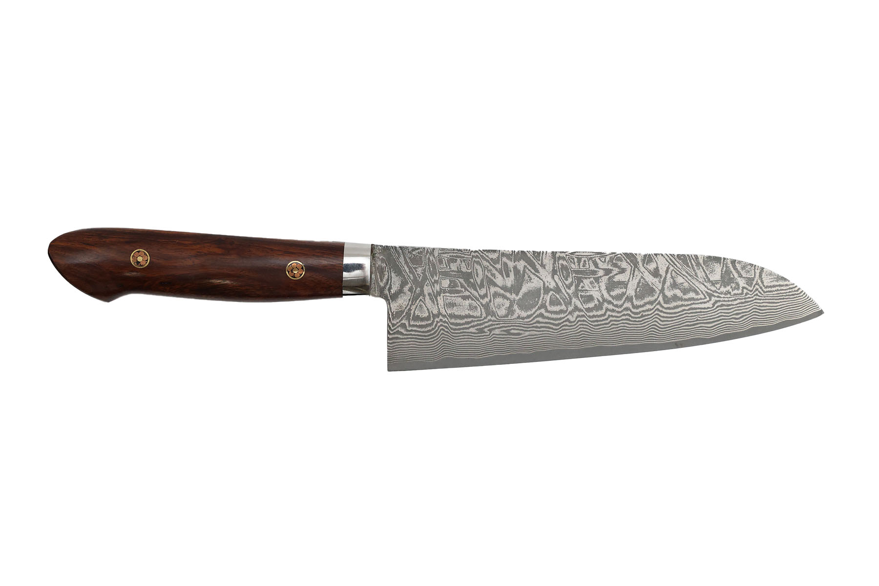 Couteau de cuisine japonais Katsuhiro - Couteau santoku 17 cm