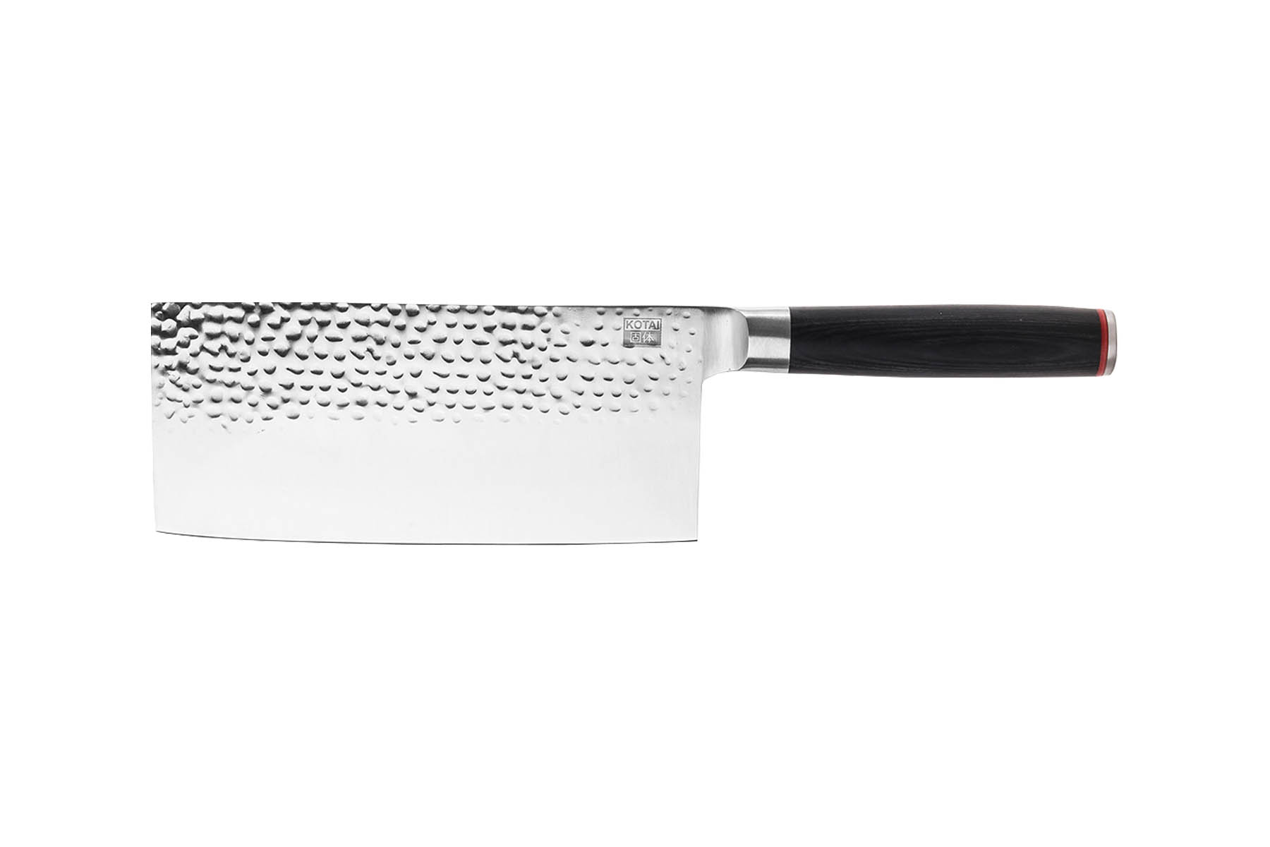 Couteau de cuisine Kotai - Couteau hachoir chinois 19 cm pakka