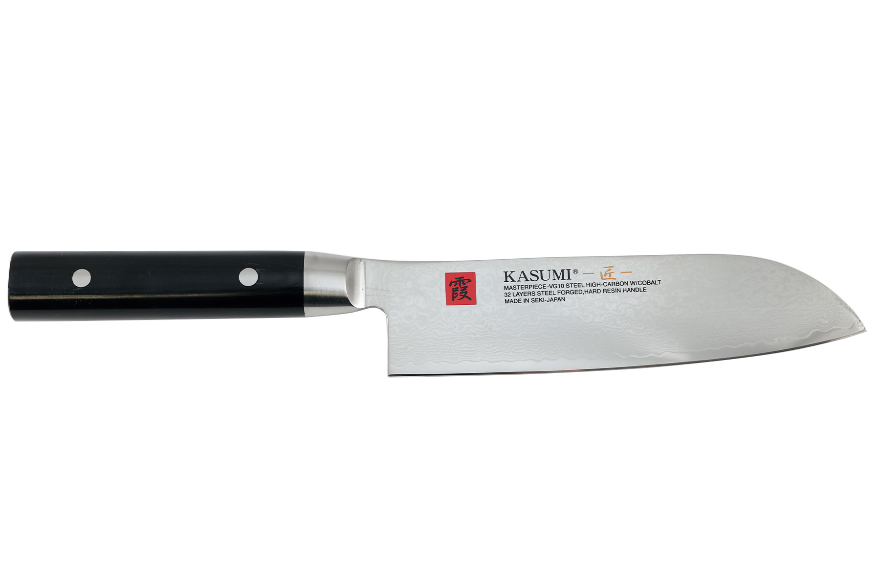 Couteau japonais Kasumi Masterpiece - Couteau santoku 18 cm