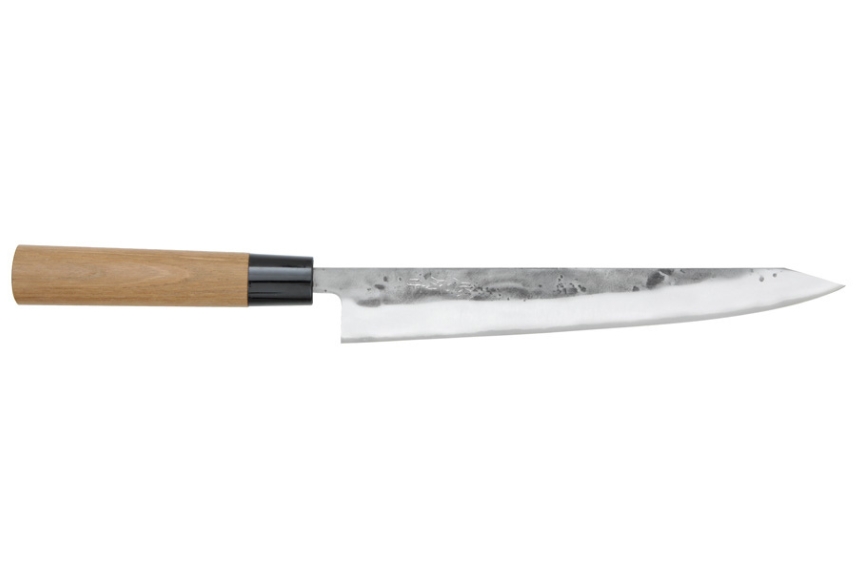 Couteau japonais Tadafusa Nashiji - Couteau Sujihiki 24 cm