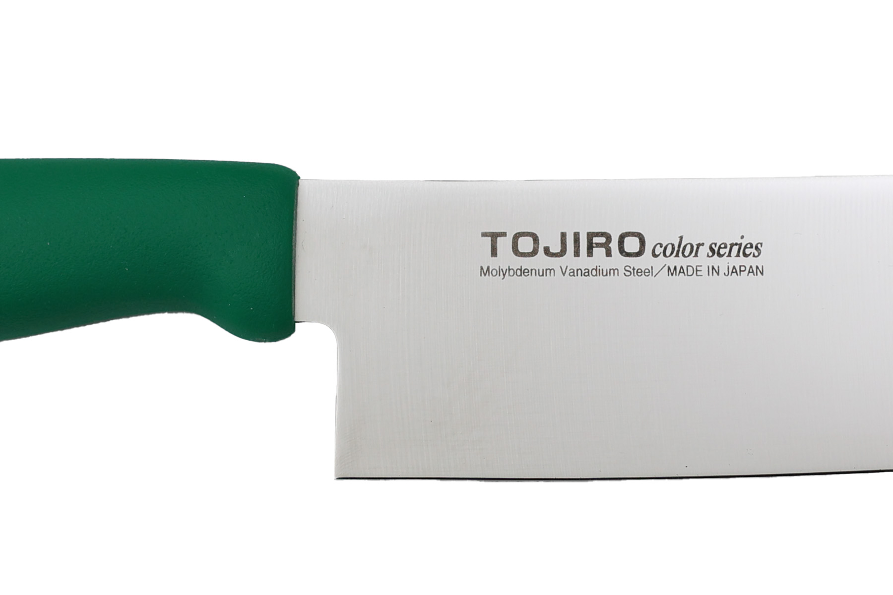 Couteau japonais Tojiro Color vert - Couteau nakiri 16 cm