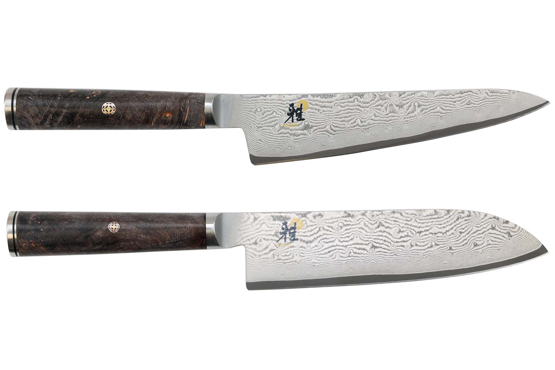Set de 2 couteaux japonais Miyabi 5000MCD67 Utilitaire + Santoku