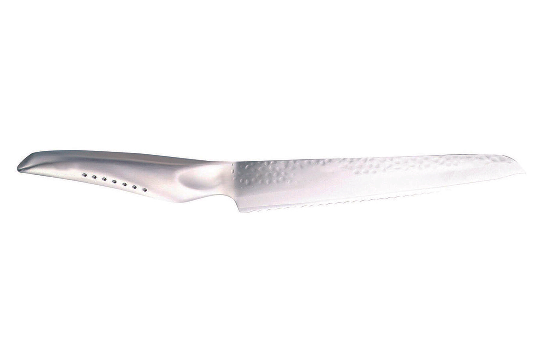 Couteau japonais Global Sai - Couteau de à pain 17 cm