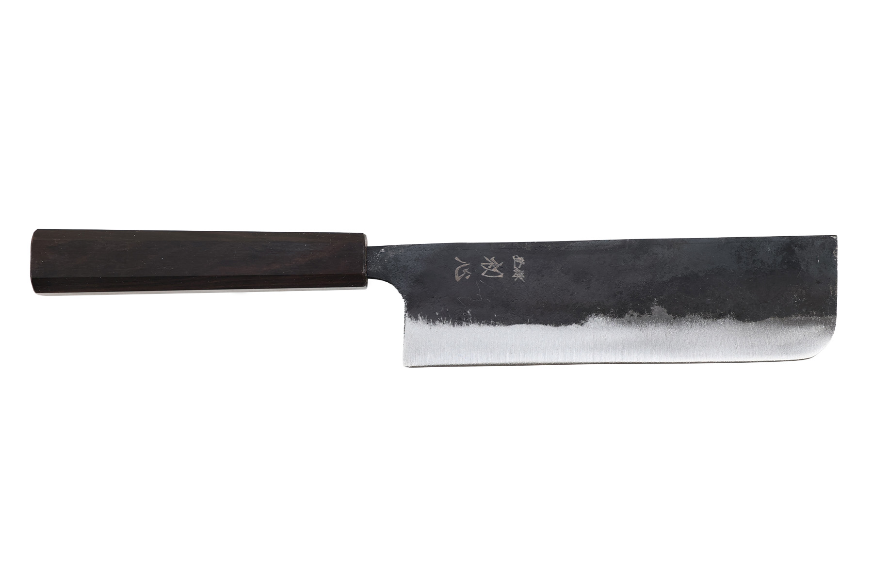 Couteau japonais de Hatsukokoro Kurogane Blue2 - Couteau nakiri 16,5 cm