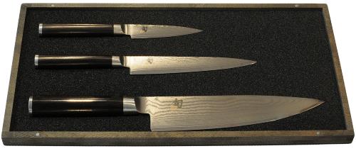 Coffret de 3 couteaux japonais Kai Shun Classic Damas (office-utilitaire-chef)