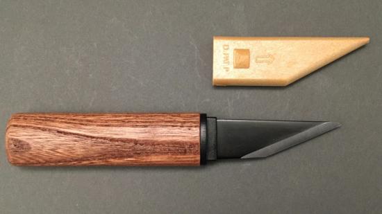 Couteau japonais kiridashi manche zelkova - droitier