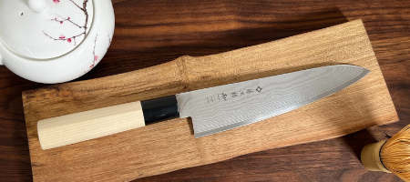 Couteau japonais Tojiro Shippu damas