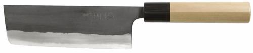 Couteau artisanal Shigefusa Kasumi - nakiri 160 mm