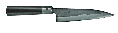 Couteau artisanal Japonais Haiku Kurouchi 13.5 cm Ko-Yanagi