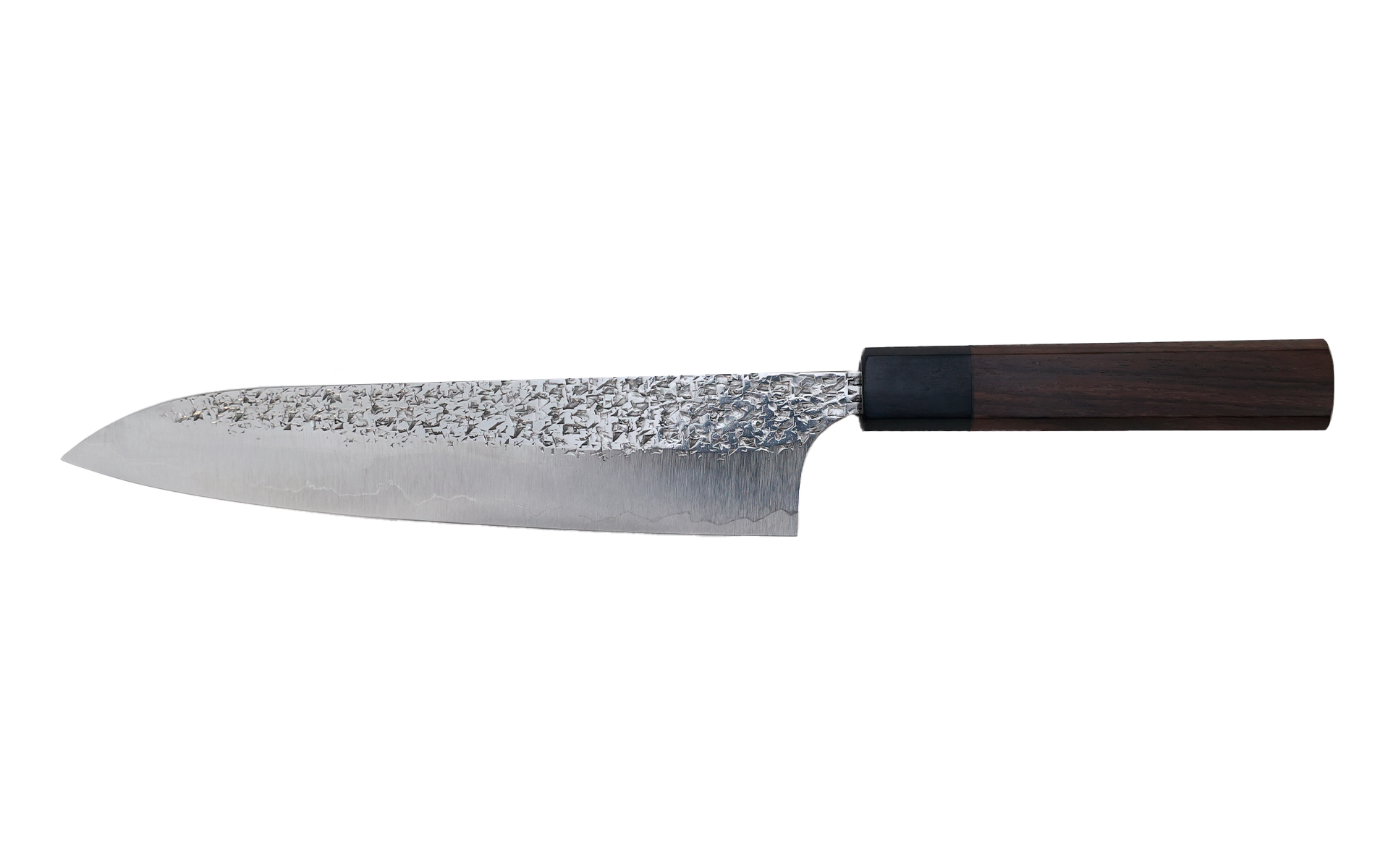 Couteau japonais artisanal Ryuzo Kuro - Couteau gyuto 21 cm