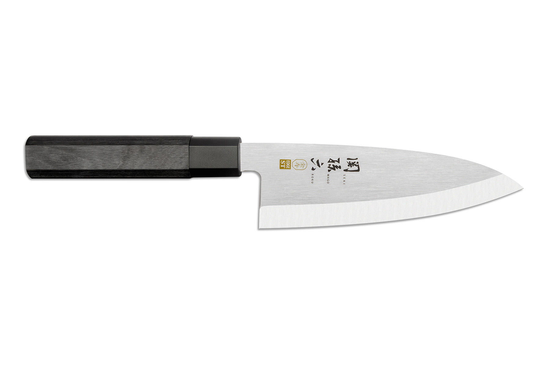 Couteau japonais Kai Seki Magoroku Kinju - couteau Deba 16,5 cm