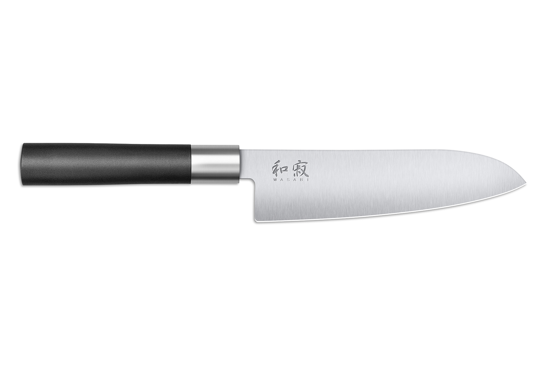 Couteau japonais Kai Wasabi Black - Couteau santoku 16,5 cm