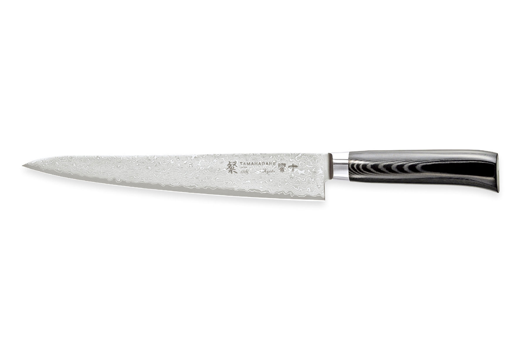 Couteau japonais Tamahagane Kyoto - Couteau sujihiki 24 cm