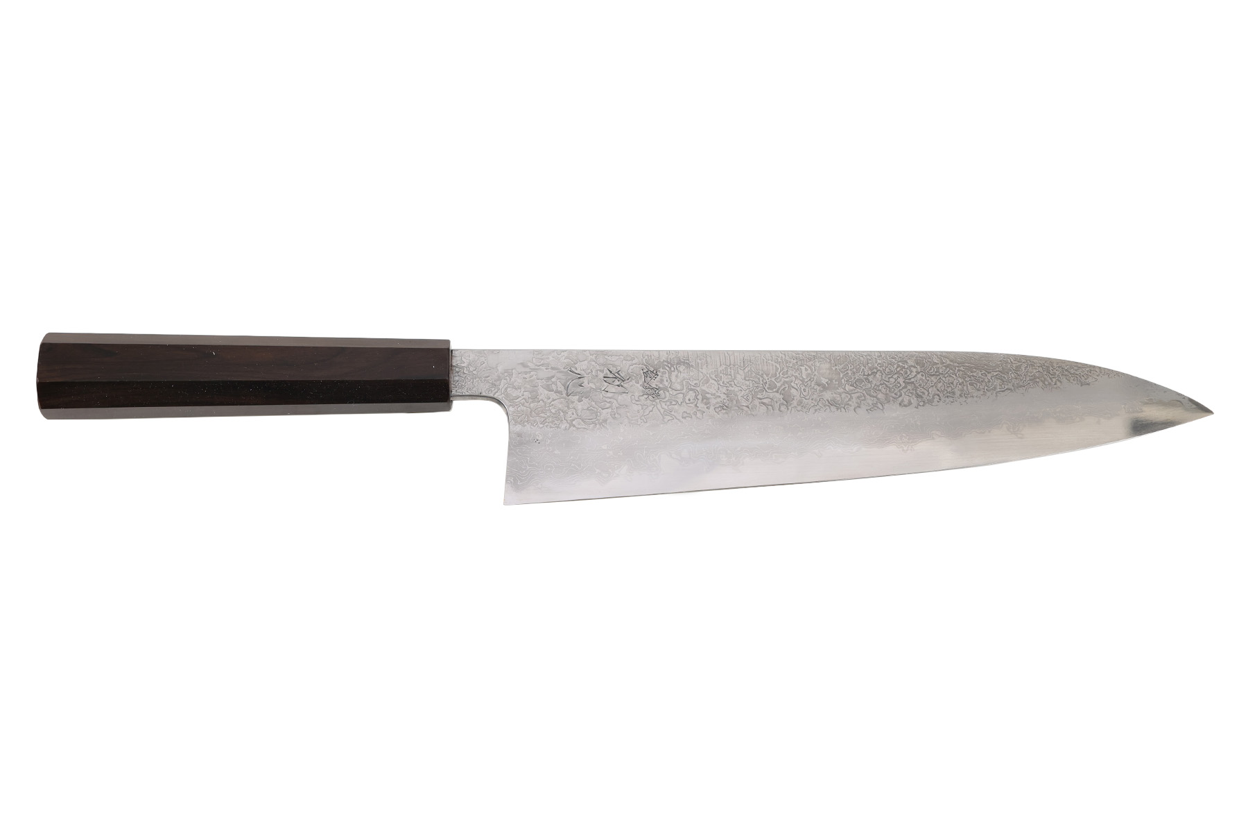 Couteau japonais artisanal Masuda Yoshihide Migaki - Couteau gyuto 24 cm