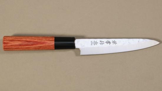 Couteau japonais Kane Tsune "Hammered" office long 12 cm