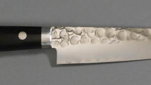 COUTEAU JAPONAIS PETTY 13,5 CM KANETSUNE 3 COUCHES VG10 MARTELÉ