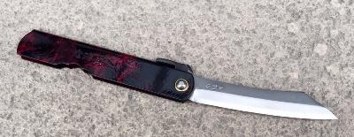 COUTEAU PLIANT JAPONAIS HIGONOKAMI SERIE LIMITÉ "KAN"