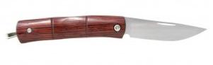 COUTEAU JAPONAIS PLIANT MCUSTA MC-152 "BAMBOO MONEY CLIP" STAMINA ROUGE