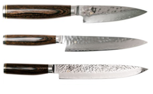 Set de 3 couteaux japonais Kai Shun Premier "spécial poisson"