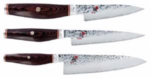 Set de 3 couteaux japonais Miyabi 6000MCT forme européenne
