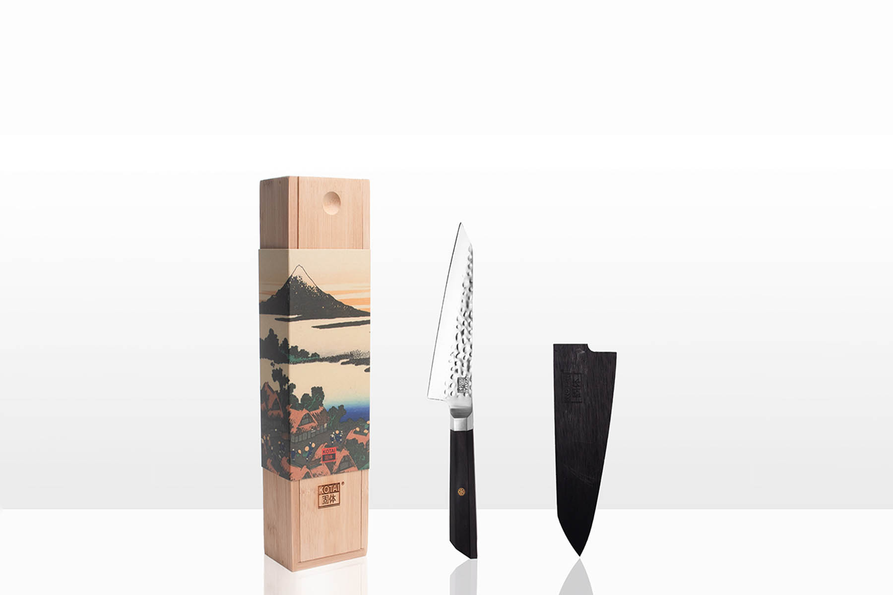 Couteau de cuisine Kotai - Couteau petty 13,5 cm ébène