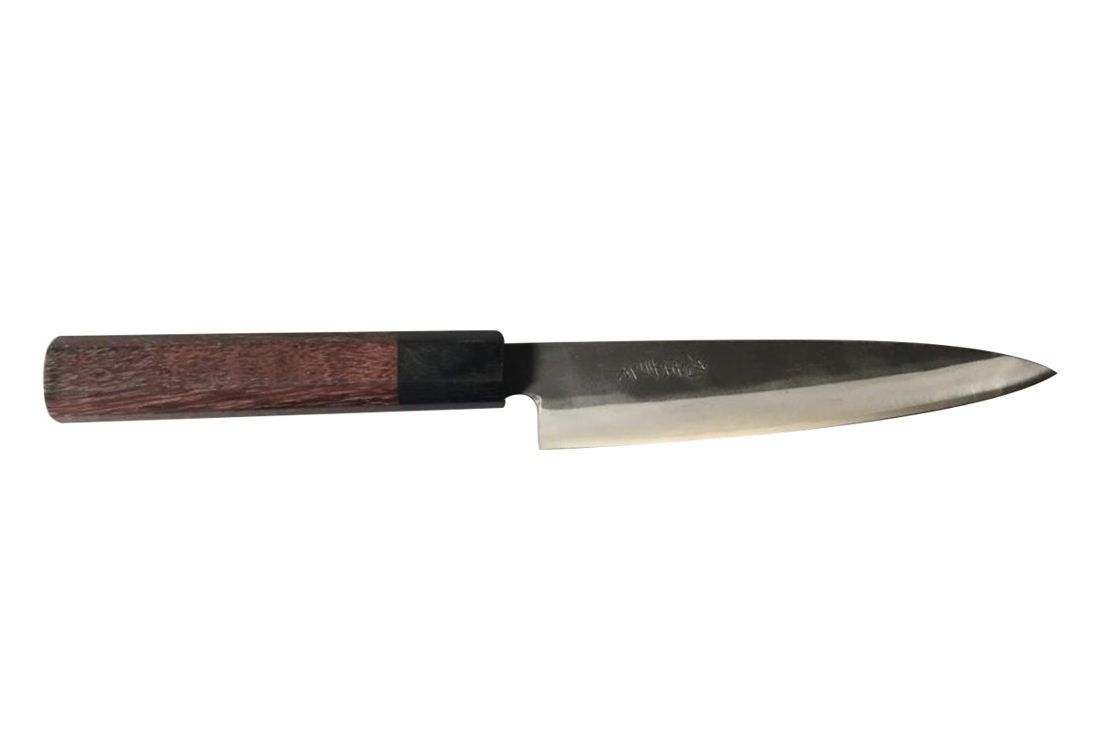 Couteau japonais artisanal de Yoshida Hamono - Couteau Petty 15 cm - ZDP189 - Rosewood