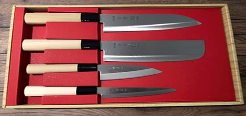 Coffrets de couteaux de cuisine japonais Jaku