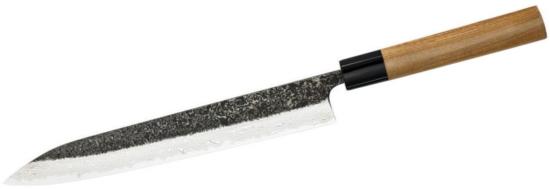 Couteau artisanal japonais de Masashi Yamamoto - sujihiki 240 mm