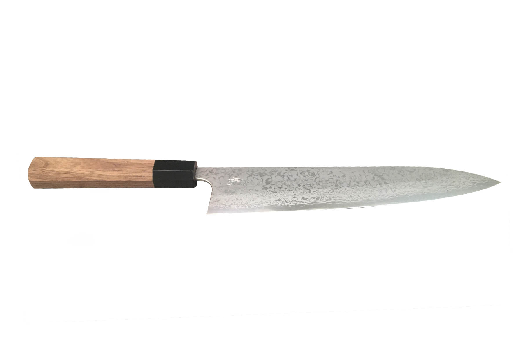 Couteau de cuisine japonais ultra tranchant VG10 en acier Damas – Couteau  de chef professionnel avec fourreau – Design ergonomique avec manche en  palissandre (couteau de chef japonais – 20,3 cm) : : Maison