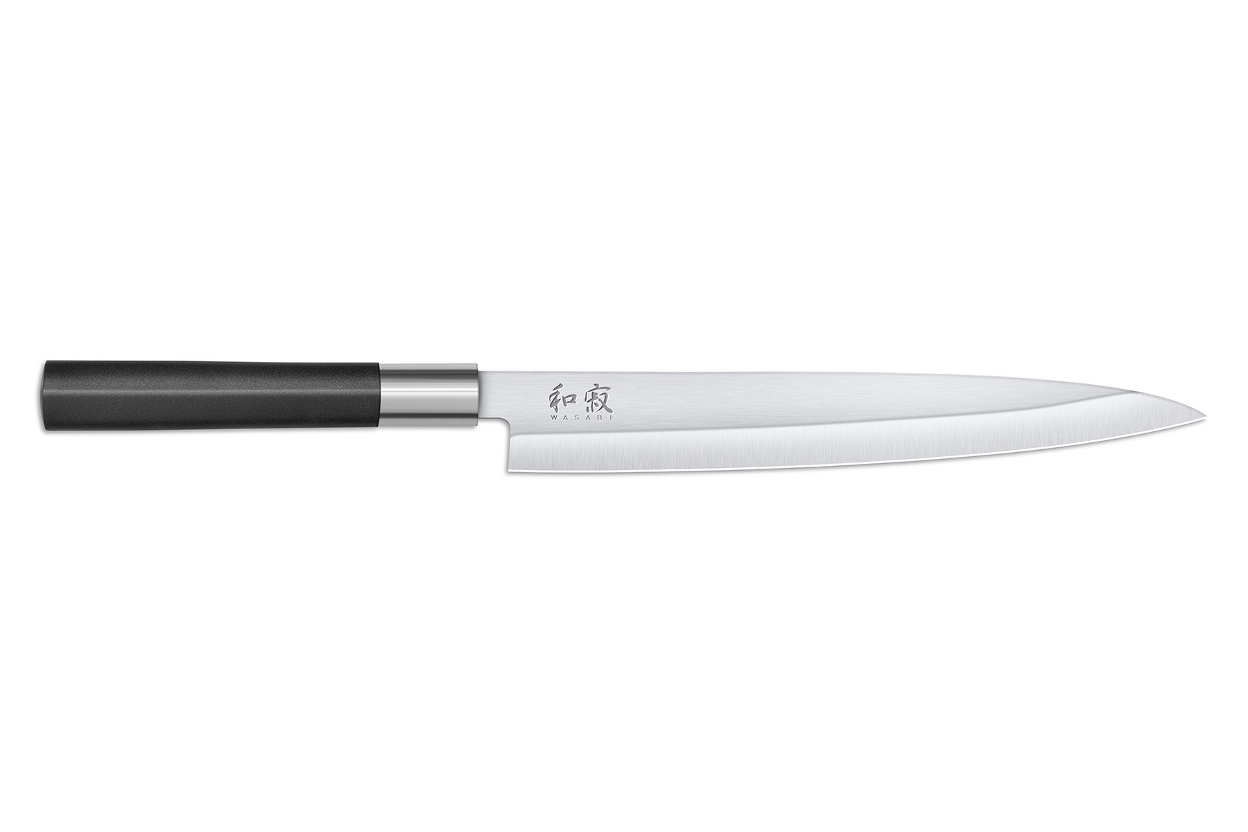 Couteau japonais Kai Wasabi Black - Couteau yanagiba 21 cm