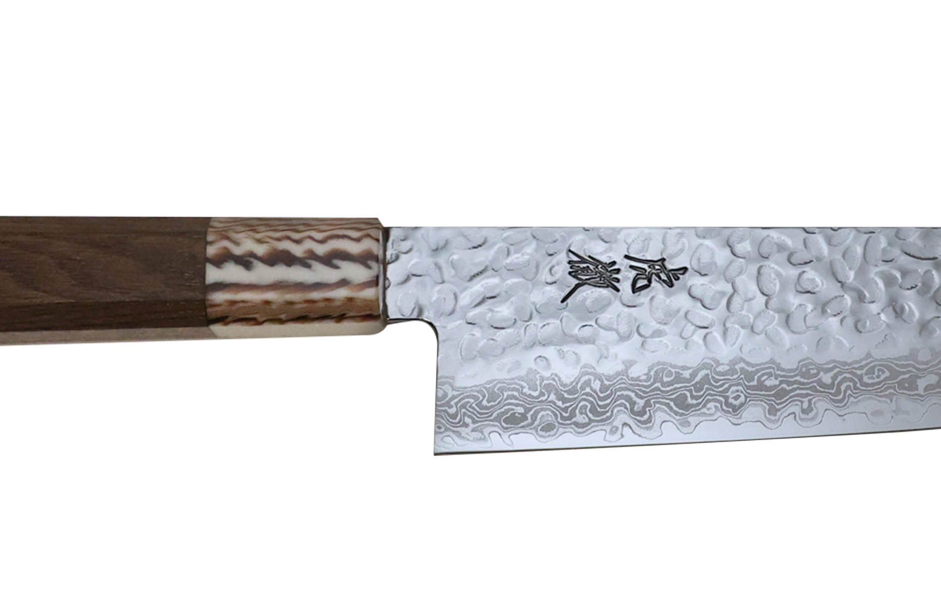 Couteau japonais Kotetsu de Tamahagane - Couteau santoku 18 cm