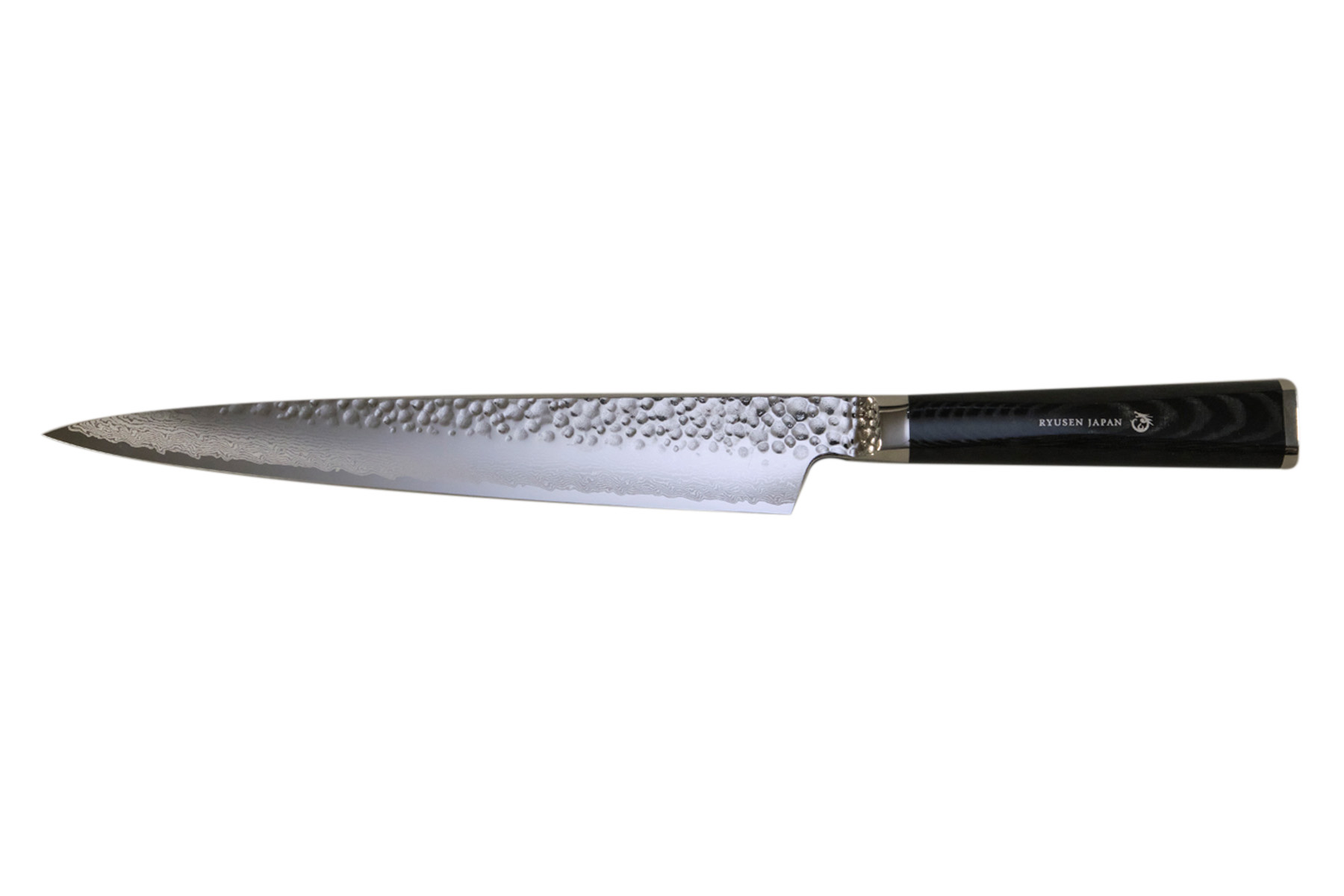 Couteau japonais Ryusen Tangan Ryu micarta - Couteau sujihiki 24 cm