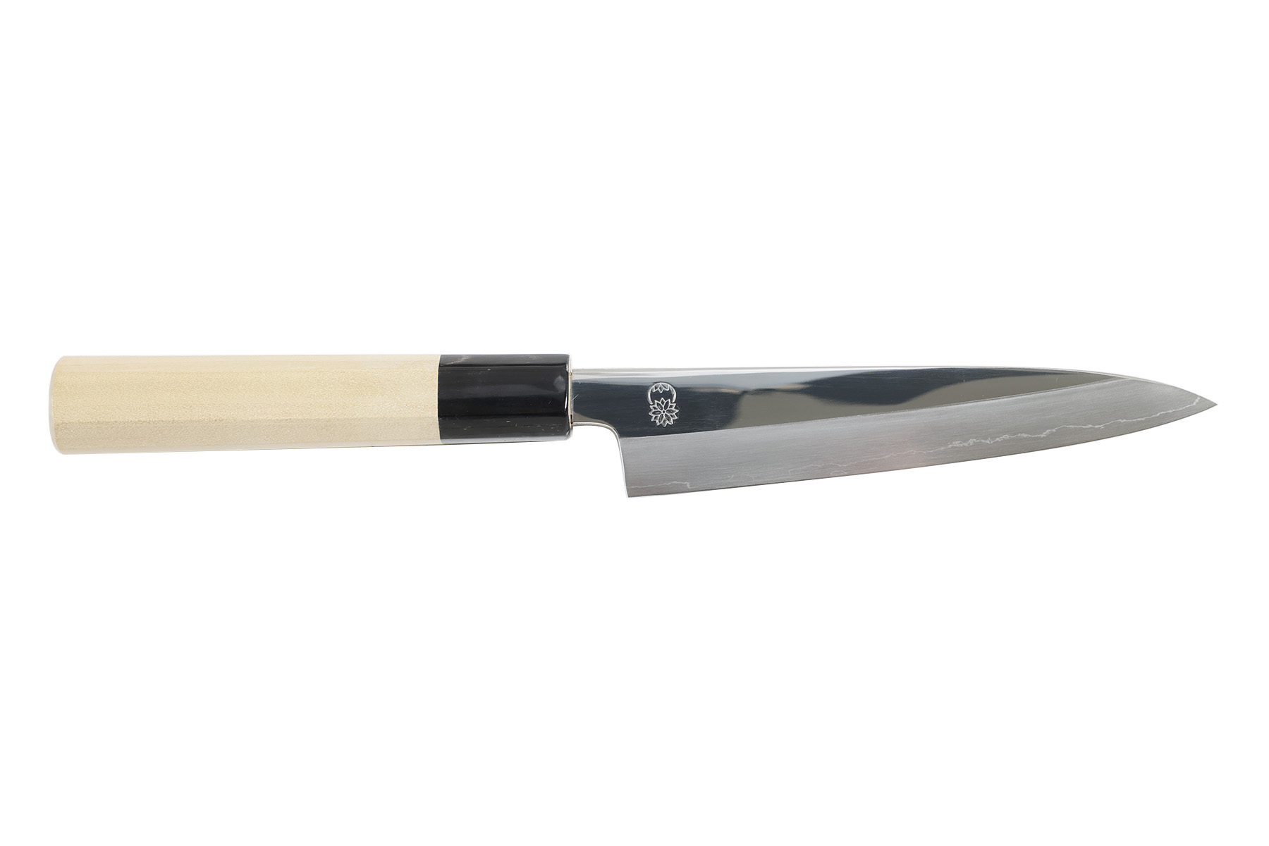 Couteau japonais artisanal Sakai Kikumori Choyo Silver - Couteau petty 15 cm
