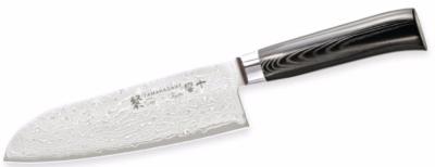 COUTEAU JAPONAIS TAMAHAGANE GAMME KYOTO SANTOKU 17,5 CM