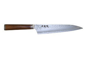 Couteau japonais Ryusen Tangan Ryu noyer - Couteau gyuto 21 cm