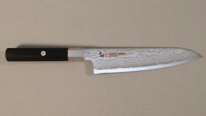 COUTEAU JAPONAIS MCUSTA SPLASH HYBRID ZANMAI DAMAS - GYUTO 18 CM