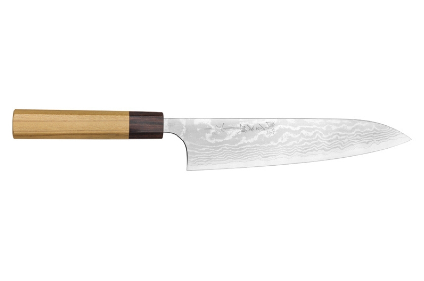 Couteau japonais artisanal de Yoshimi Kato - Couteau gyuto 21,5 cm