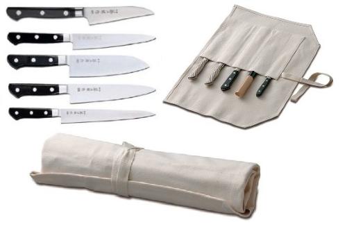 Mallette de 5 couteaux japonais Tojiro DP Série