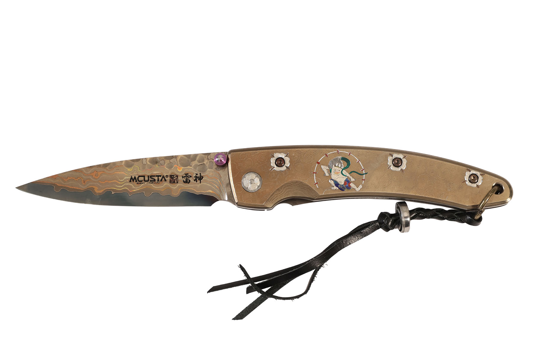 Couteau japonais Mcusta série limitée Raijin - MC0114RD-R