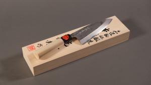 Couteau japonais artisanal Shigeki Tanaka "classic"  Deba 17 cm