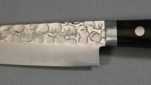 COUTEAU JAPONAIS PETTY 13,5 CM KANETSUNE 3 COUCHES VG10 MARTELÉ