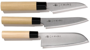 Set de 7 couteaux Japonais - Chef Tanaka - Forest Wood