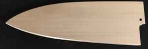 Saya traditionnel en bois pour couteau japonais deba 18 cm
